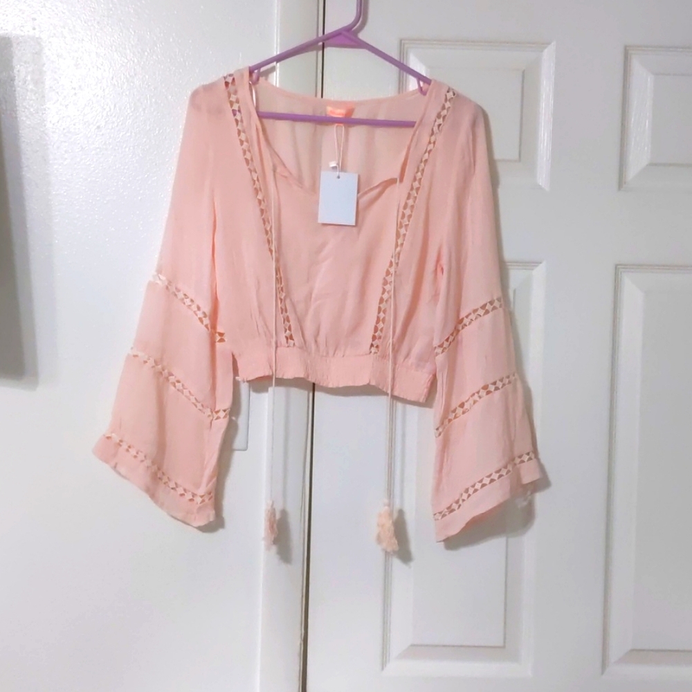 Ladies Solaris style crop top Sz. M